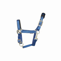 Hy Equestrian Deluxe Padded Headcollar Navy