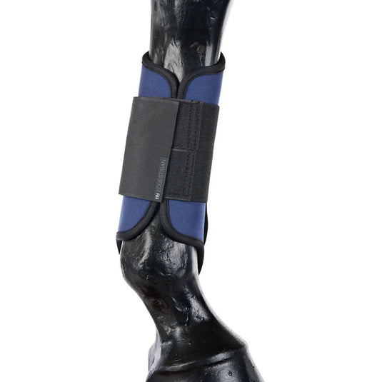 Hy Equestrian Brushing Boots Navy