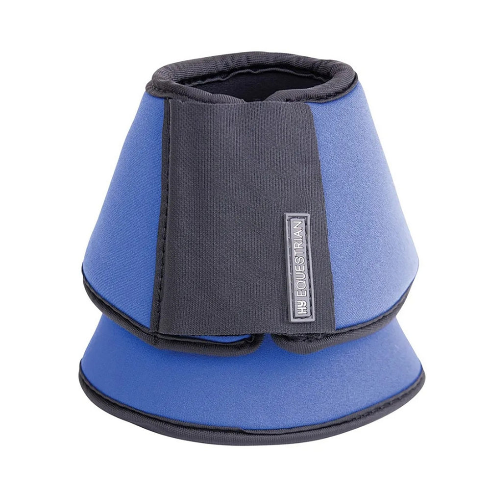 Hy Equestrian Neoprene Over Reach Boots Blue