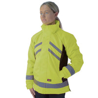 Reflector Waterproof Riding Jacket Yellow