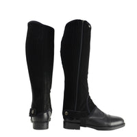 Hy Equestrian Synthetic Nubuck Chaps Child Black