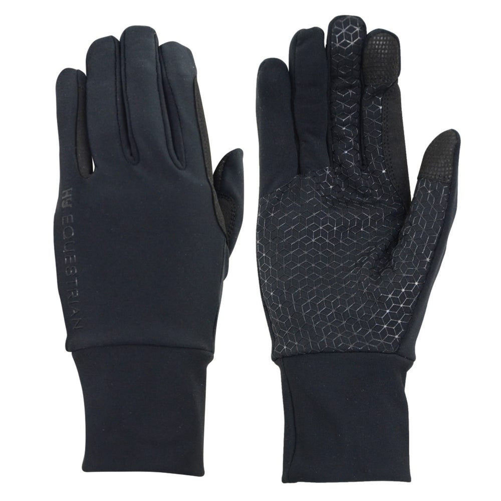 Hy Equestrian Snowstorm Riding & General Gloves Black
