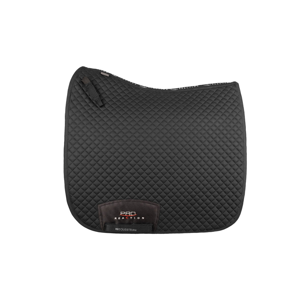 Proreaction Pima Dressage Saddle Pad Black