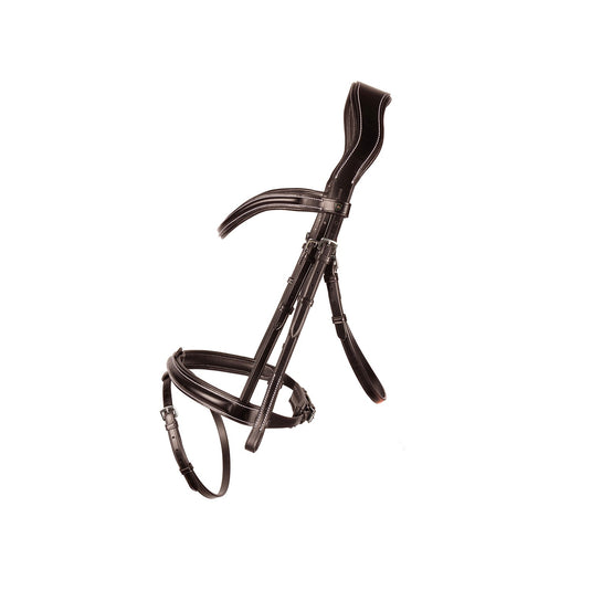 Propresicce Pelle Flash Leather Bridle  Brown/Silver