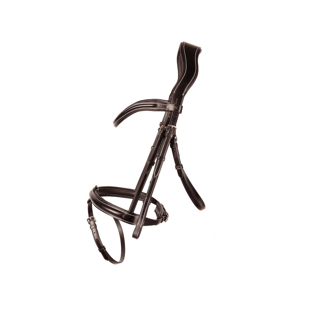 Propresicce Pelle Flash Leather Bridle  Brown/Brass