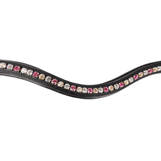 Propresicce Signature Curved Diamante Browband Pk/Silver/Tpe