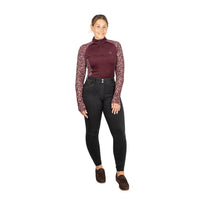 Hy Equestrian Elevate Style Denim Breeches Black