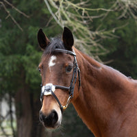 Hy Equestrian Mexican Grackle Bridle/Rubber Grip Reins Brown