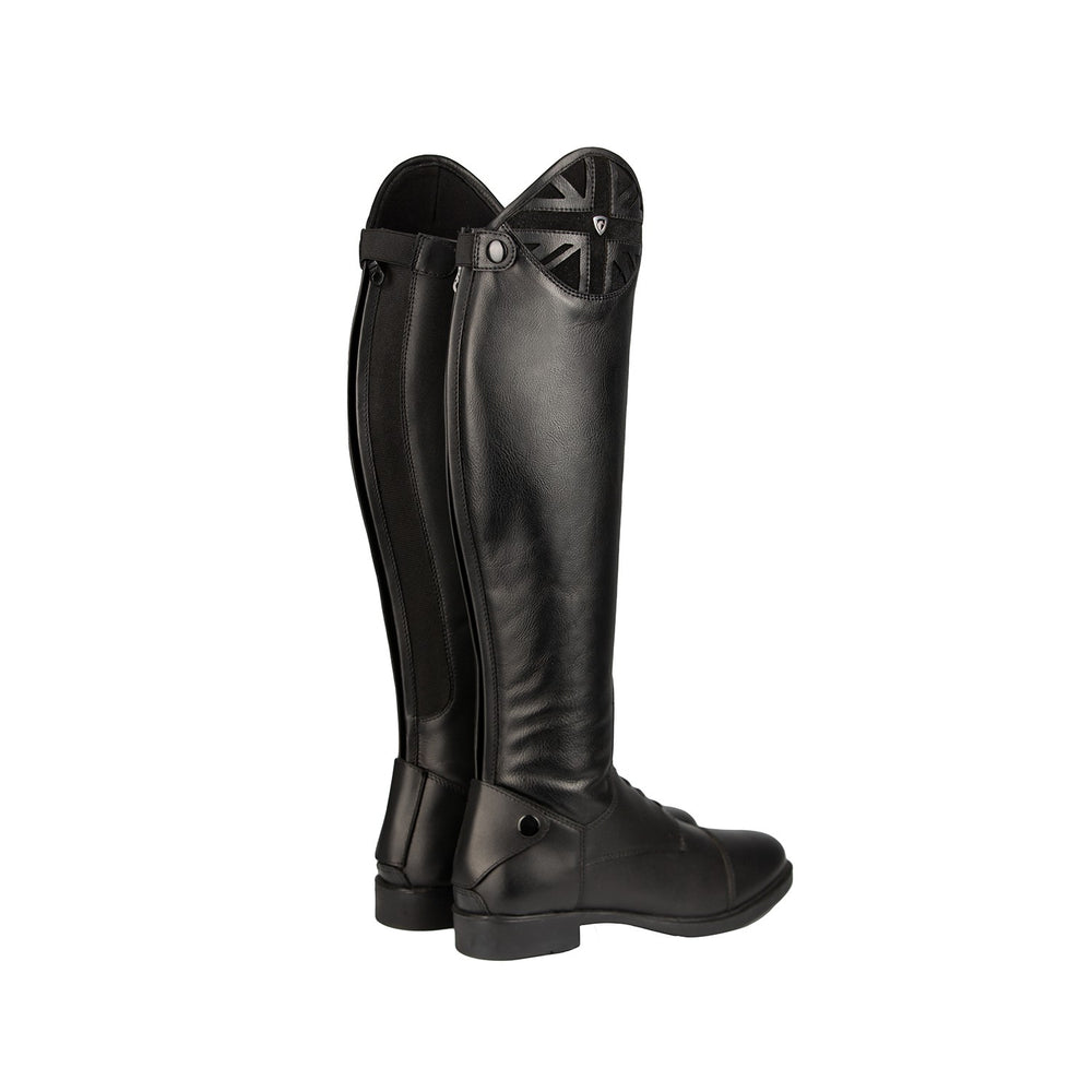 Hy Equestrian Union Jack Riding Boots Child Black