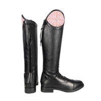 Hy Equestrian Union Jack Riding Boots Child Pink