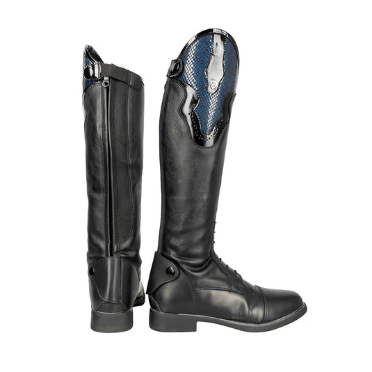 Hy Equestrian Bolono Riding Boots Child Black/Blue