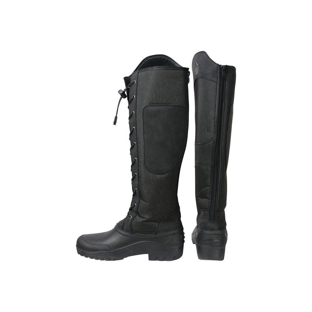 Hy Equestrian Mont Maudit Winter Boots Black/Grey