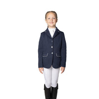 Hy Equestrian Roanne Competition Jacket Child Navy