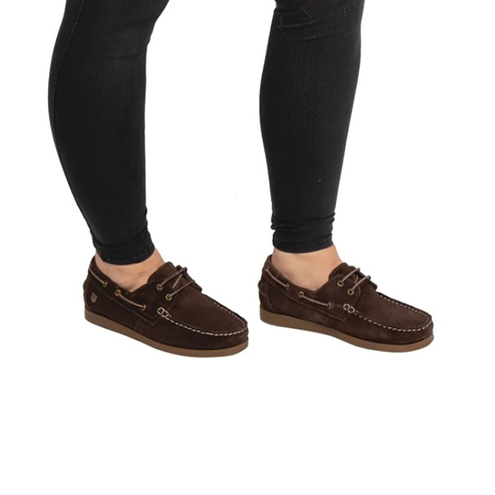 Proterrain Savona Deck Shoes Chocolate