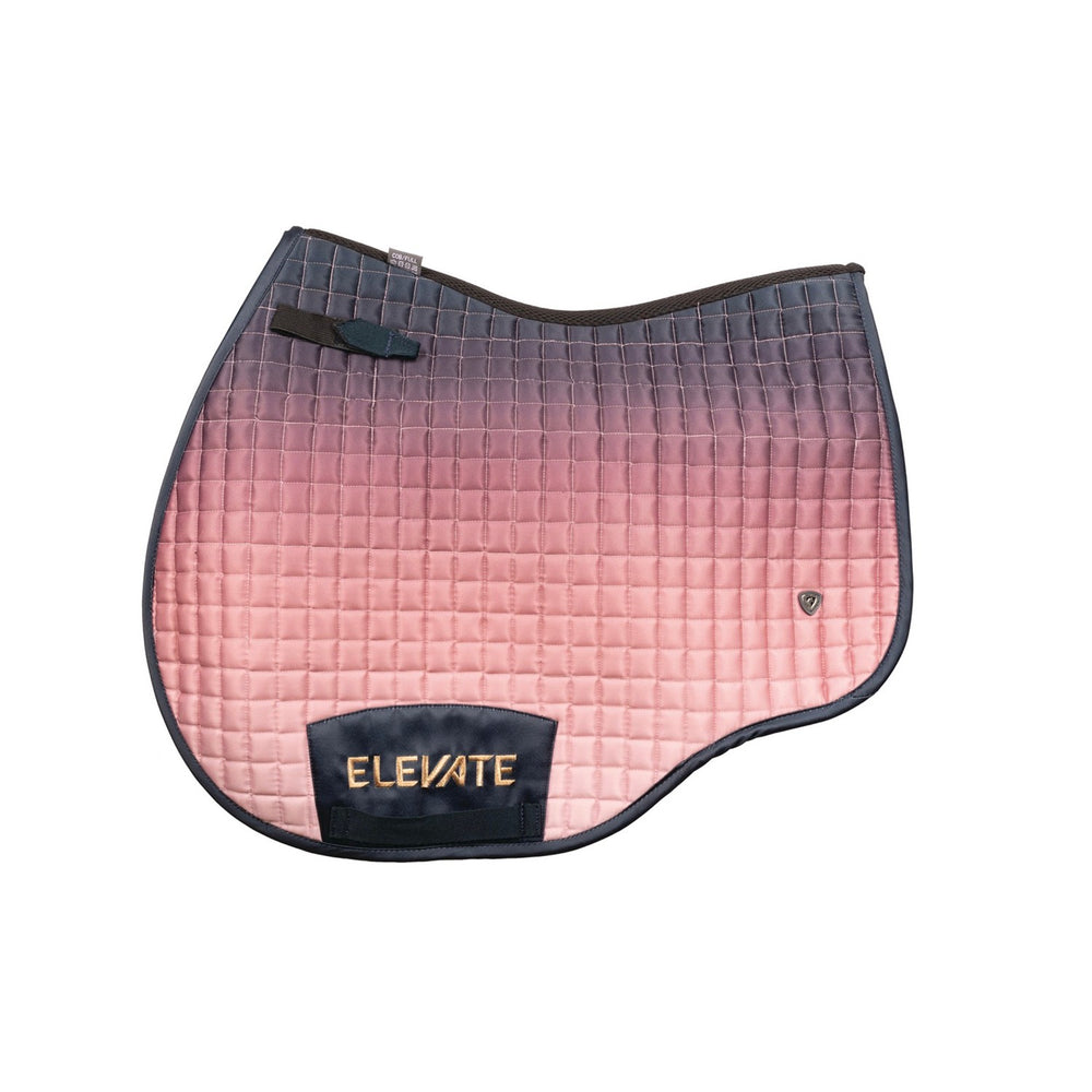 Hy Equestrian Elevate Saddle Pad Navy/Rose