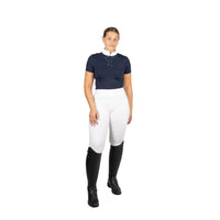 Hy Equestrian Roka Riding Tights White