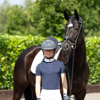 Hy Equestrian Roka Reign Show Shirt Navy