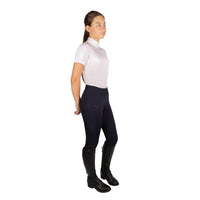 Hy Equestrian Roka Regal Riding Tights Child Navy