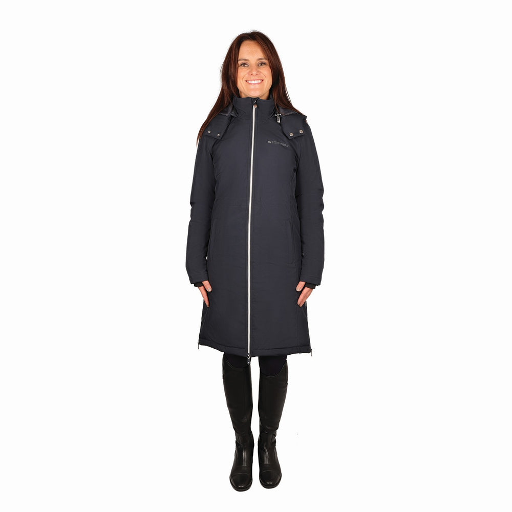 Hy Equestrian Elevate Guard Waterproof Coat Navy