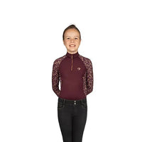 Hy Equestrian Elevate Heritage Mizs Base Layer Berry