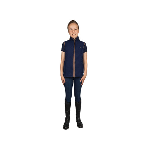 Hy Equestrian Elevate Mizs Essential Gilet Navy