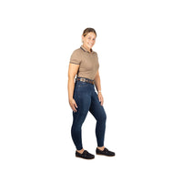 Hy Equestrian Elevate Style Polo Fossil/Navy