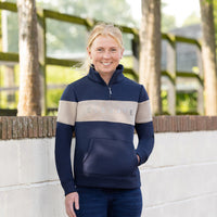 Hy Equestrian Elevate Style Sweatshirt Navy/Fossil