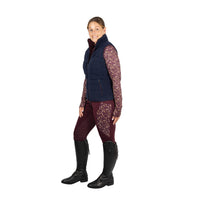 Hy Equestrian Elevate Heritage Riding Tights Berry