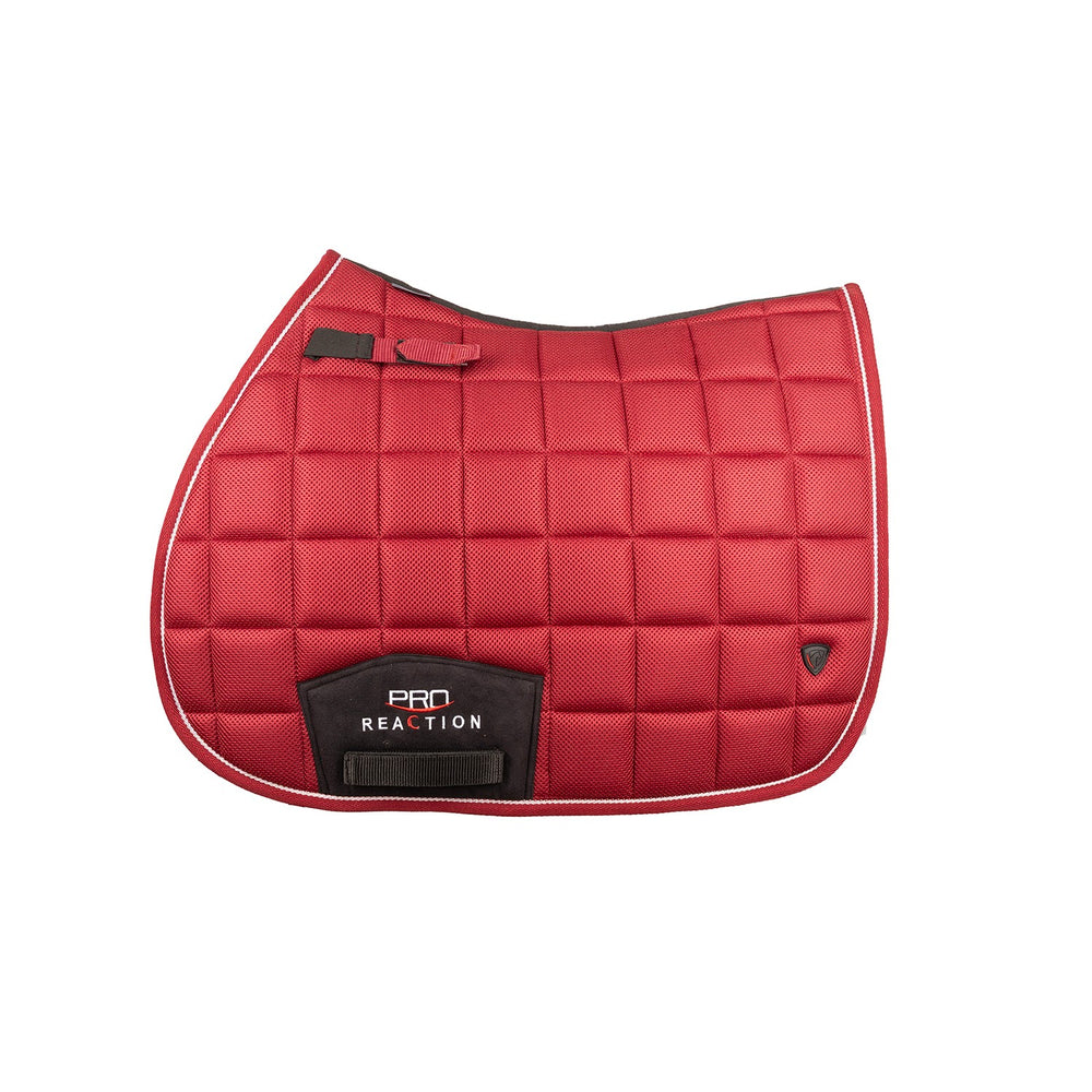 Proreaction 3D Mesh Gp Saddle Pad  Merlot