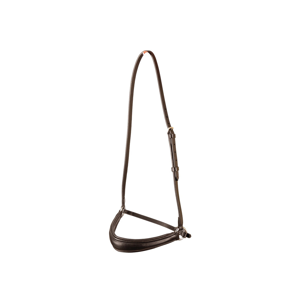Hy Equestrian Padded Drop Noseband Brown
