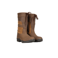 Hy Equestrian Hurdlow Short Country Boots Brown