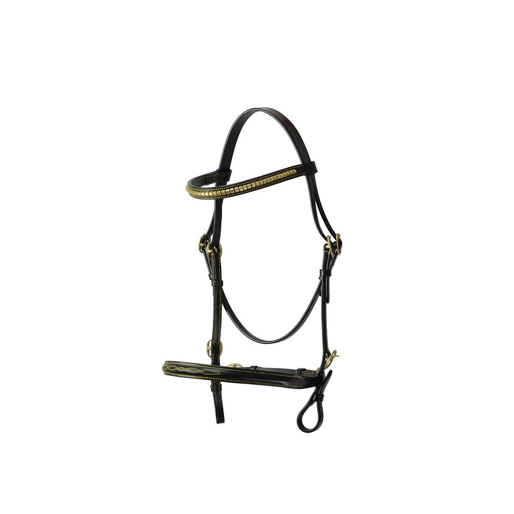 Hy Equestrian In-Hand Bridle Black