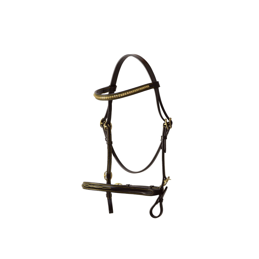 Hy Equestrian In-Hand Bridle Brown