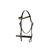 Hy Equestrian In-Hand Bridle Brown