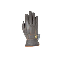 Hy Equestrian Thinsulate Leather Winter Riding Glove Brn/Tan