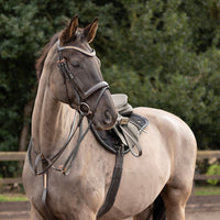 Hy Equestrian Rosciano Martingale Brown/Rose Gold