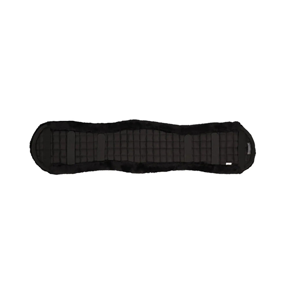 Hy Equestrian Dressage Fleece Girth Cover Black/Black