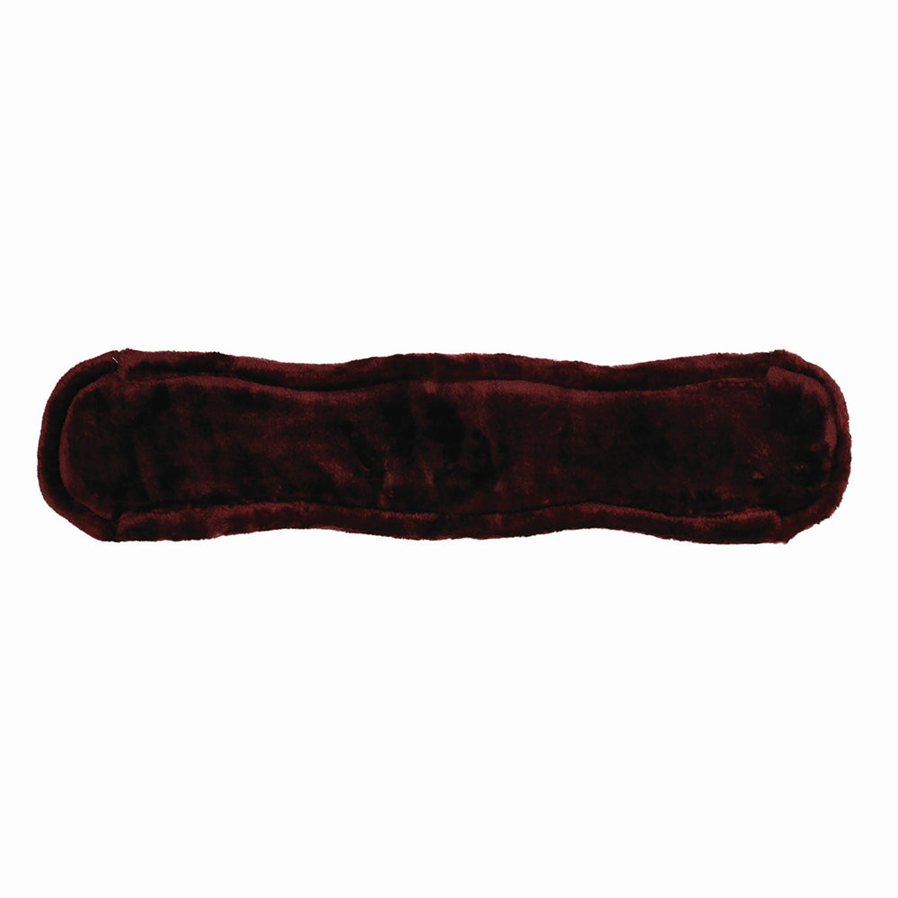 Hy Equestrian Dressage Fleece Girth Cover Brown/Brown