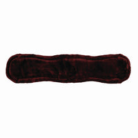 Hy Equestrian Dressage Fleece Girth Cover Brown/Brown