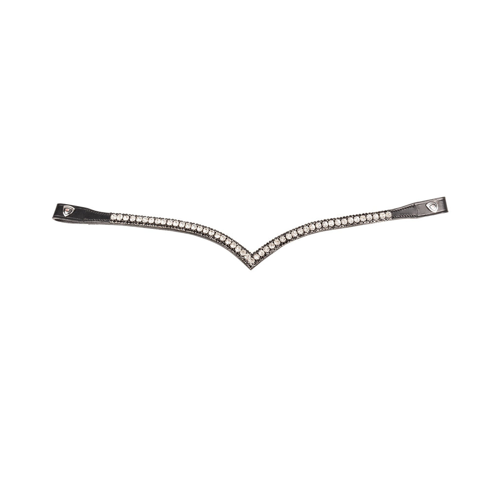 Propresicce Signature V Diamante Browband  Black/Black