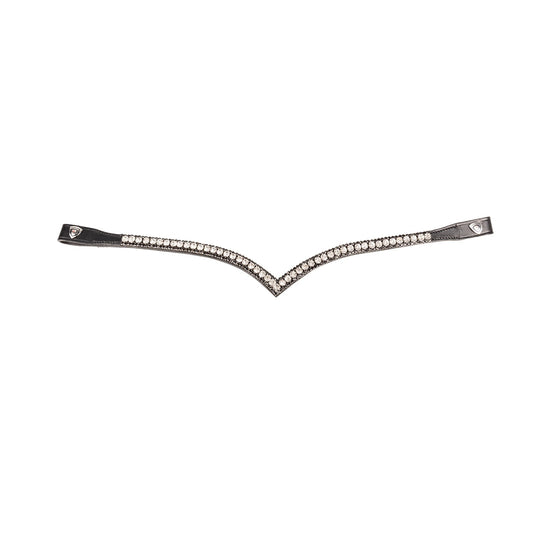 Propresicce Signature V Diamante Browband  Black/Black