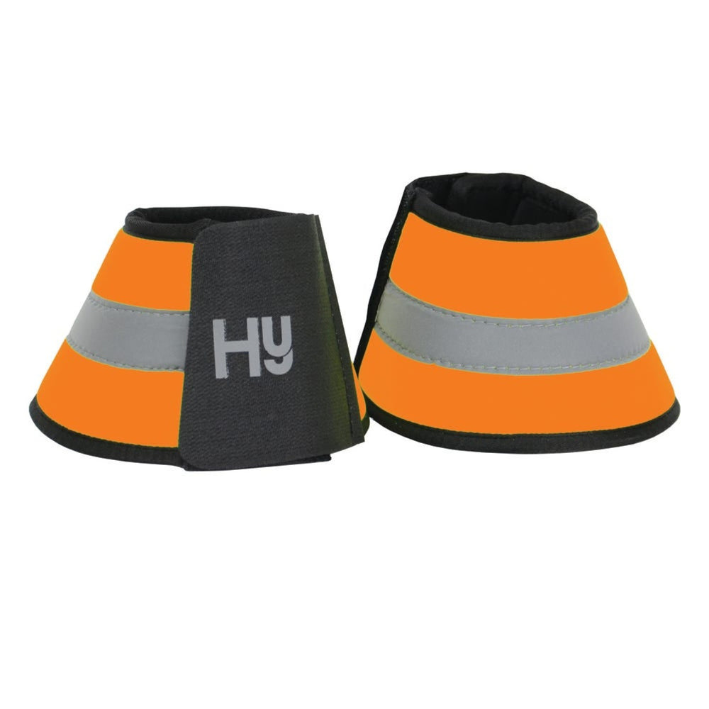 Reflector Over Reach Boots Orange