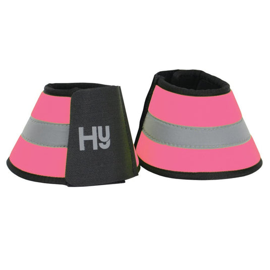 Reflector Over Reach Boots Pink