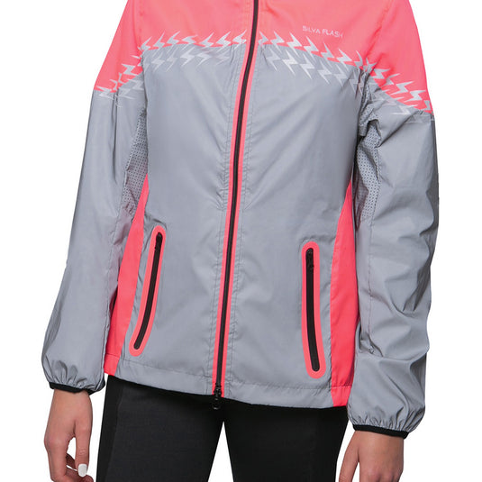 Silva Flash Lightweight Duo Reflective Jacket Pink