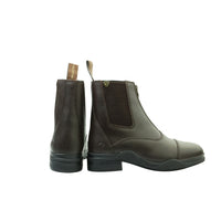 Hy Equestrian Wax Leather Zipboots Child Brown