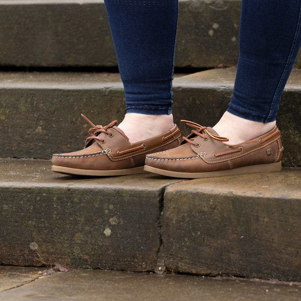 Proterrain Ecton Deck Shoes Tan
