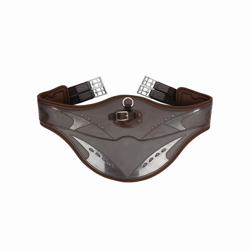 Proreaction Contoured Tpu Vented Long Stud Girth Brown