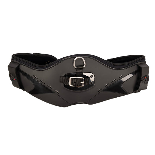 Proreaction Contoured Tpu Vented Dressage Girth Black