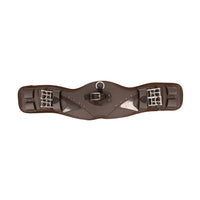 Proreaction Contoured Tpu Vented Dressage Girth Brown