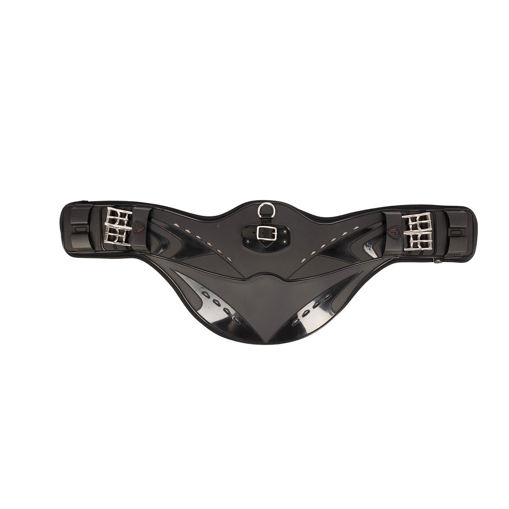 Proreaction Contoured Tpu Vented Short Stud Girth Black